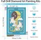 Diamond Painting Kits for Adults, 3 Pack Tarot Cards 5D Diamond Art Kits, Full Drill DIY Crafts for Adults Home Wall Decor Gift Diamond Dots Moon Sun Stars Diamond Art Kits12X16Inches